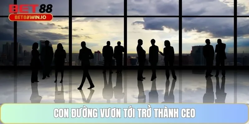 Con đường vươn tới trở thành CEO