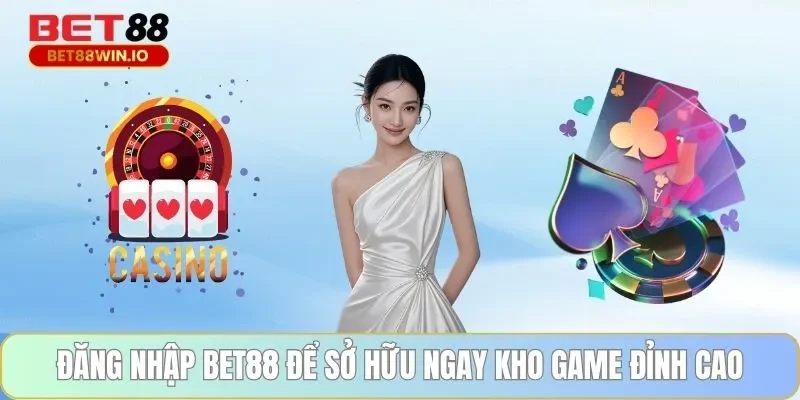 Đăng nhập BET88 để sở hữu ngay kho game đỉnh cao
